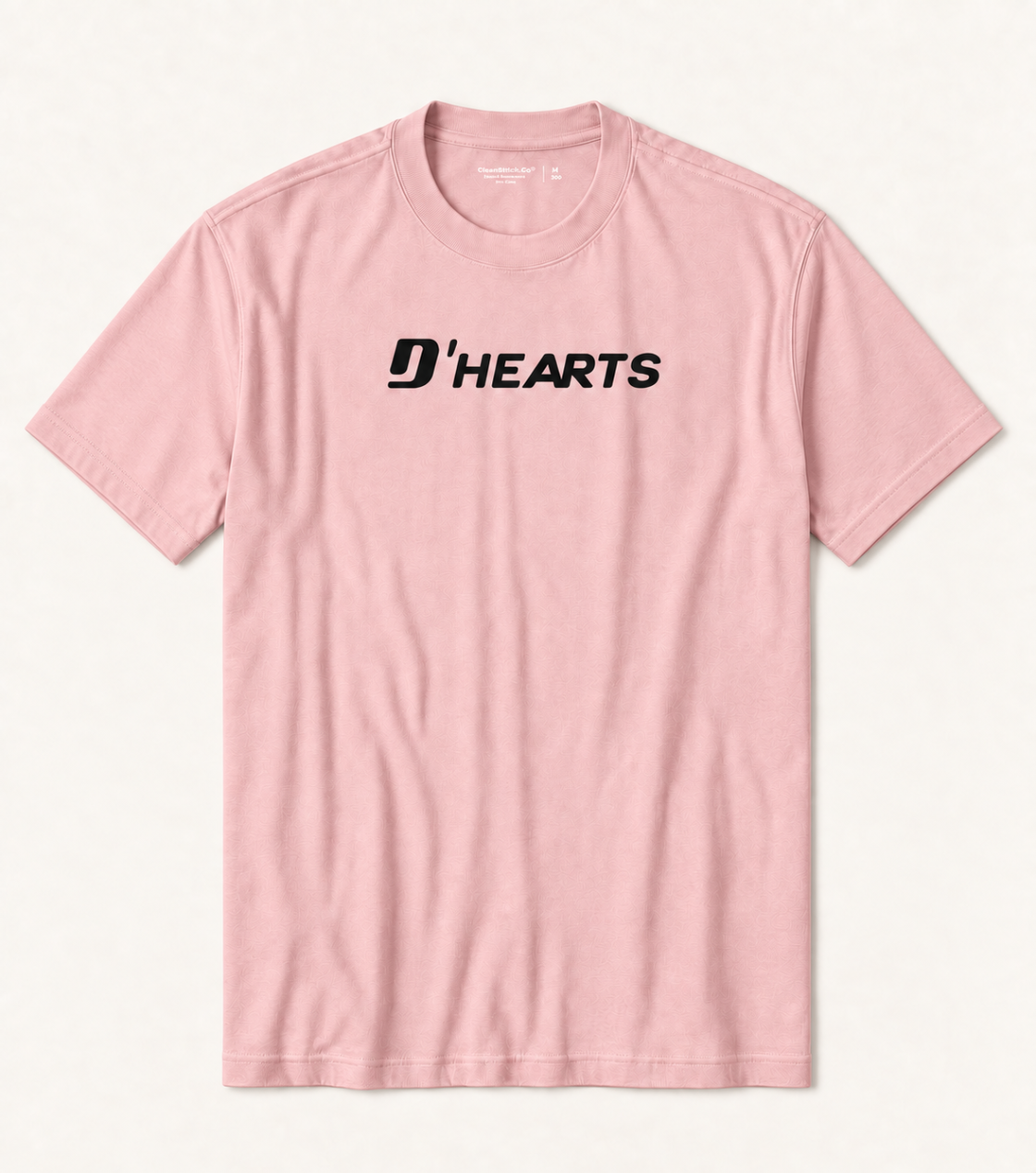 D'HEARTS unisex tee in Pink